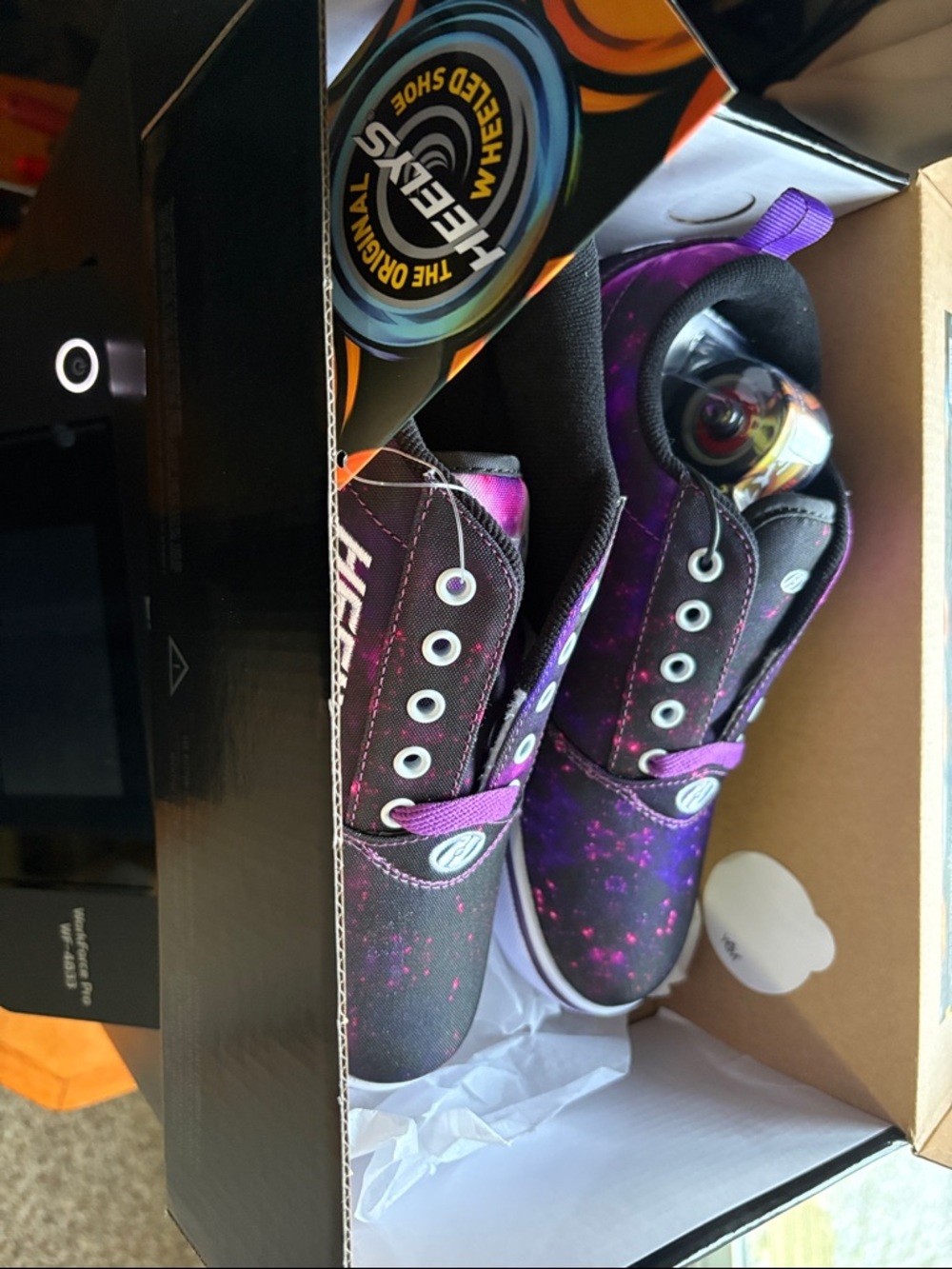 Heelys Cosmic Purple and Black Skate Shoes